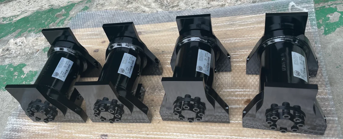 Rotational joints for truck mounted drilling rig Hydraulic Tilt Actuators