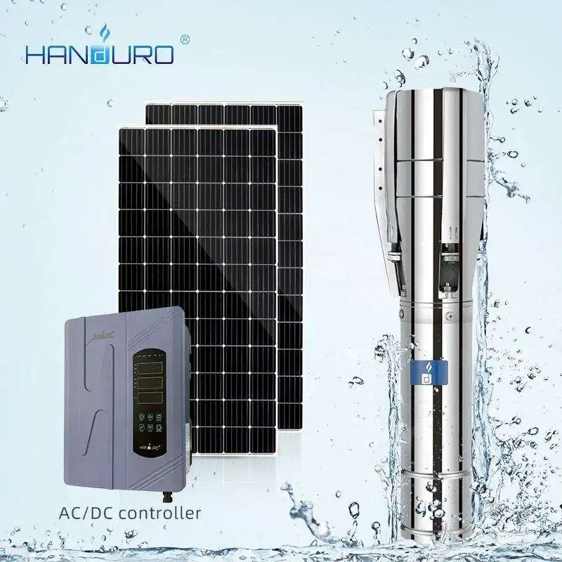 30hp 6inch 230m Stainless Steel High Pressure Centrifugal Solar Dc Water Submersible Pump Solar Deep Well Water Pump