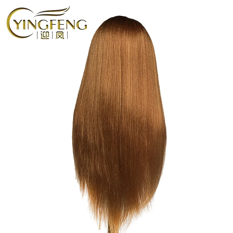 Dummy Head Cutting Training Manikin Cosmetology Doll Head With Shoulder Mannequin Training Head Mixed Human Hair For Color