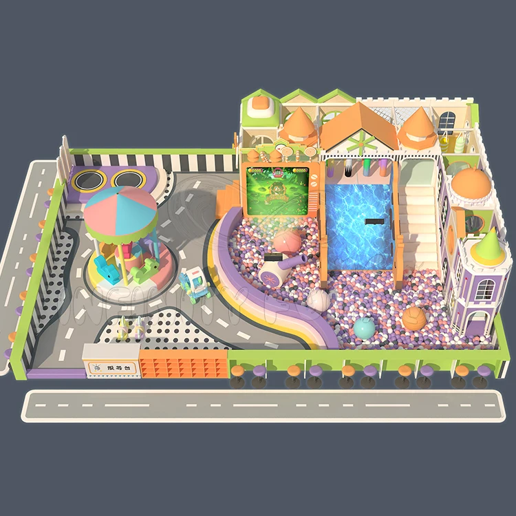 New Design  Commercial Trampoline Park Equipment Indoor Playground kids playground indoor equipment for sale