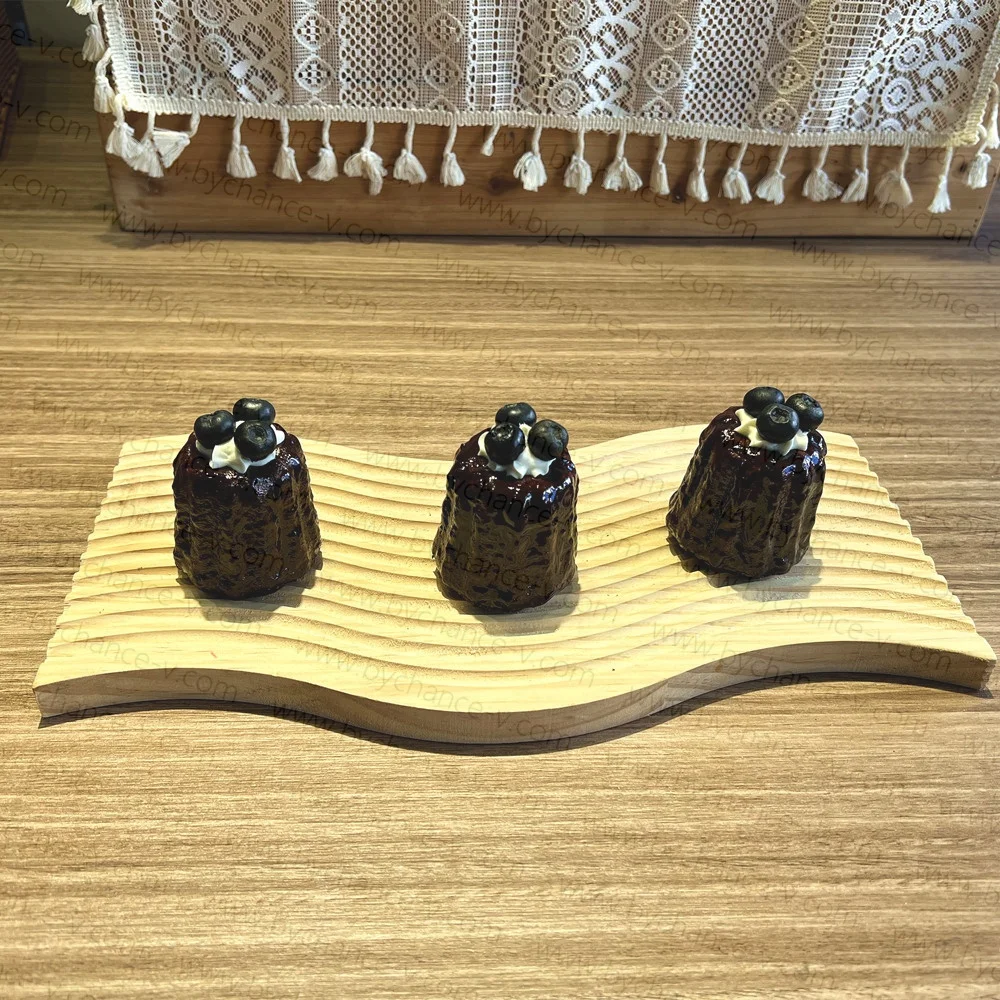 party event table centerpieces artificial Keluli cake with cherry tops for dessert bakery store windows marketing display