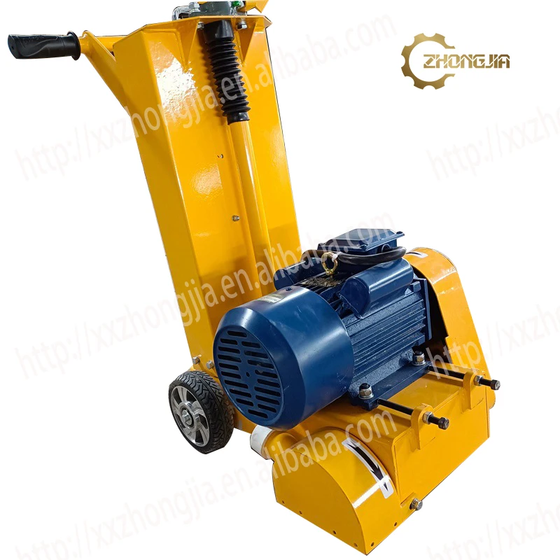 Floor heating slotting machine