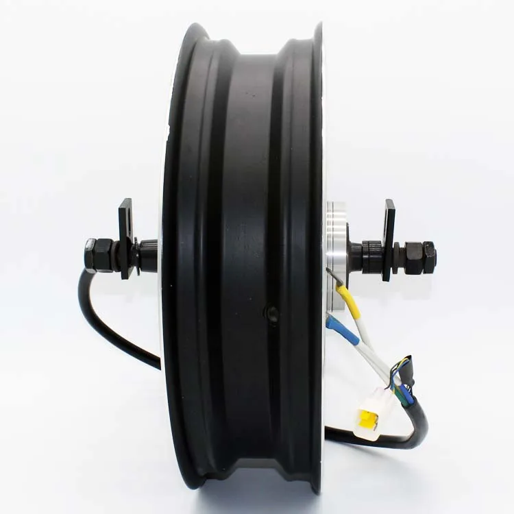 DC hub motor 1500W 48V 14 inch low speed electric wheel hub motor for electric motorcycle