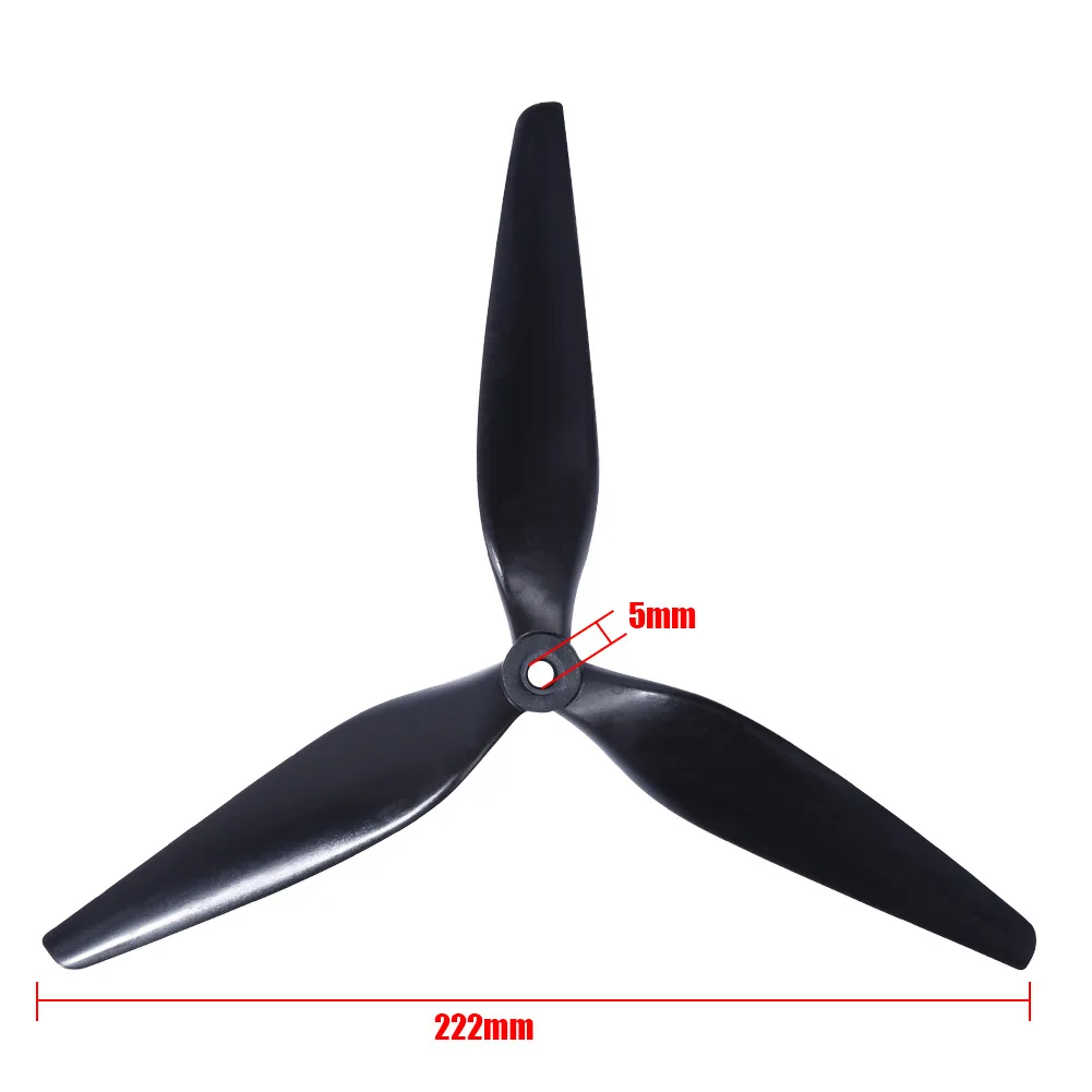 HQProp 10X5X3 1050 Glass Fiber Reinforced Nylon 2 Pairs (2CW+2CCW) for RC 10 Inch FPV Drone DIY Parts