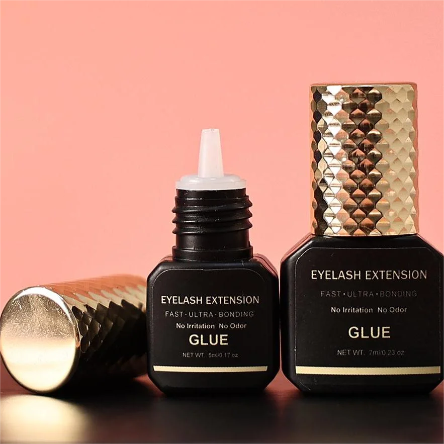 Korean Manufacturer 0.5s Flexible Sensitive Low Fume Eyelash Extension Own Lash Glue Packaging