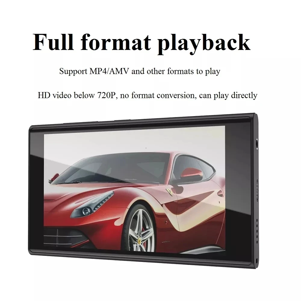  RUIZU H10 металлический MP4-плеер BT 5 0 встроенный динамик с 3 8 дюймовым сенсорным экраном 16 Гб/32 Гб музыкальный плеер Радио Запись электронная книга
