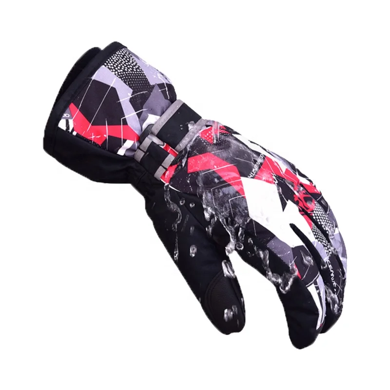 Breathable Waterproof Warm Winter Touchscreen Riding Motorcycle Ski Snowboard Cycling Gloves