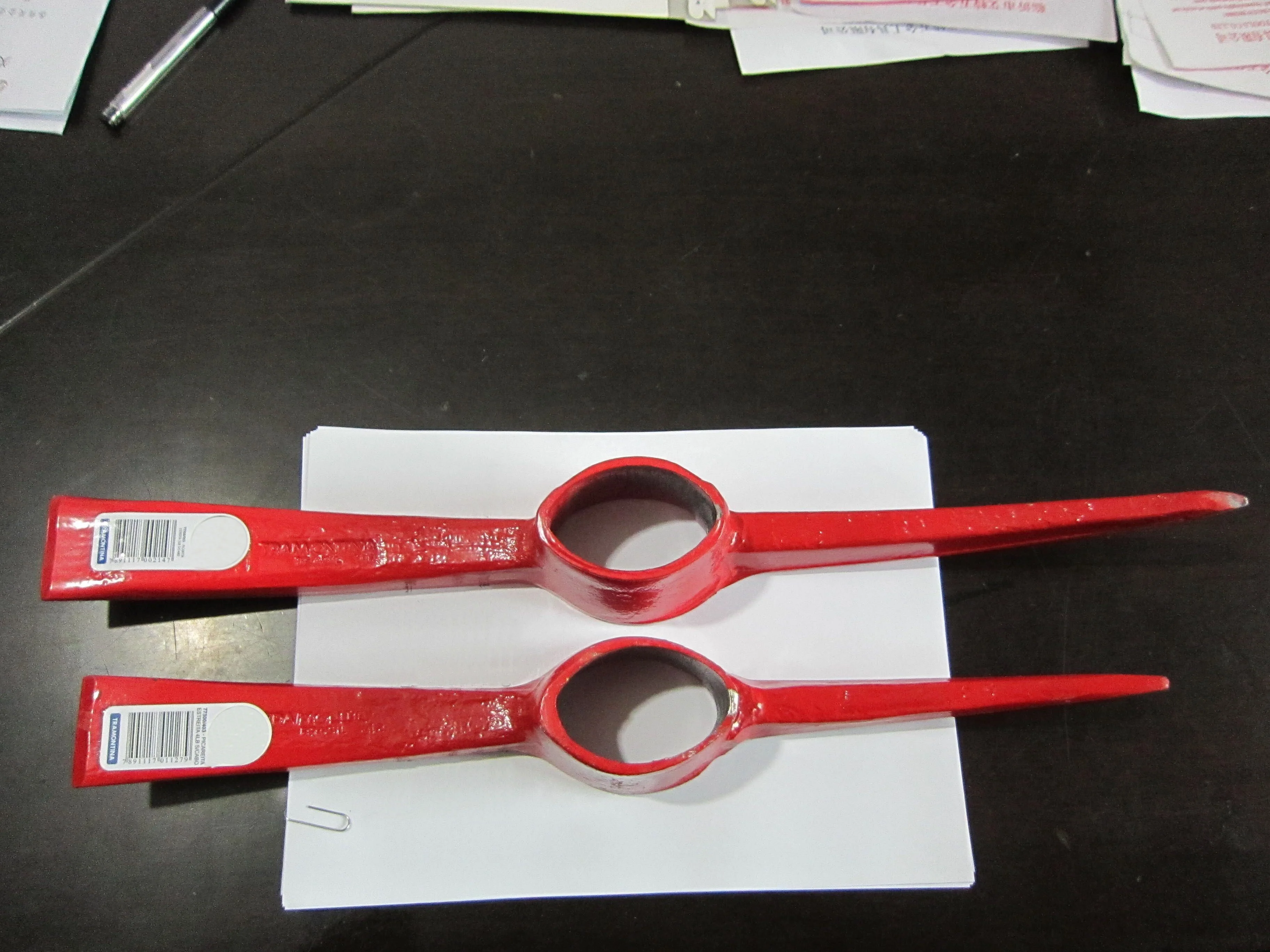 Маленький ручной садовый кирпич, Лидер продаж, кованая закаленная яркая и черная окрашенная поверхность