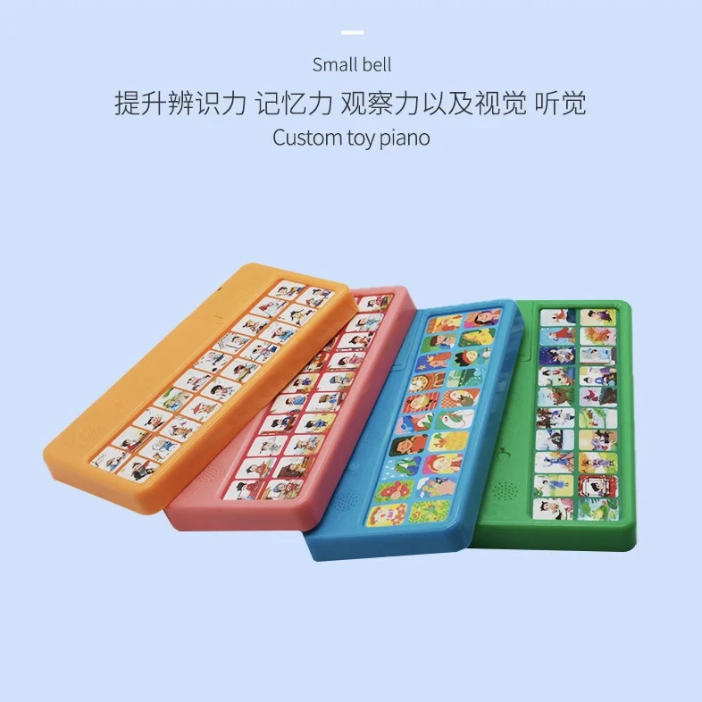 Popular Customized 20 Buttons Coloring Story Audio Book For Kids Montessort Busy Board Enlighten Busy Book