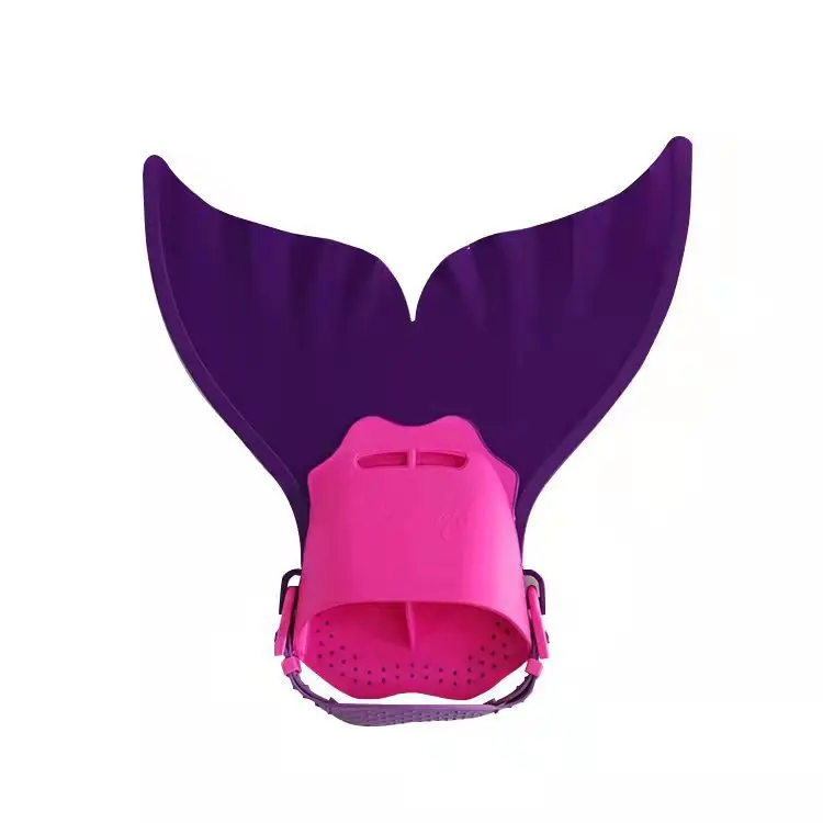 2022 Kids mono fin mermaid tail swim fin monofin mermaid tail for summer swimming