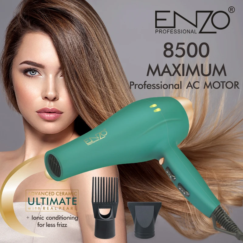 ENZO Supply Professional Italian Hair Dryer Manufacturers AC Motor Fast Drying Electric Salon Hair Blow Dryer