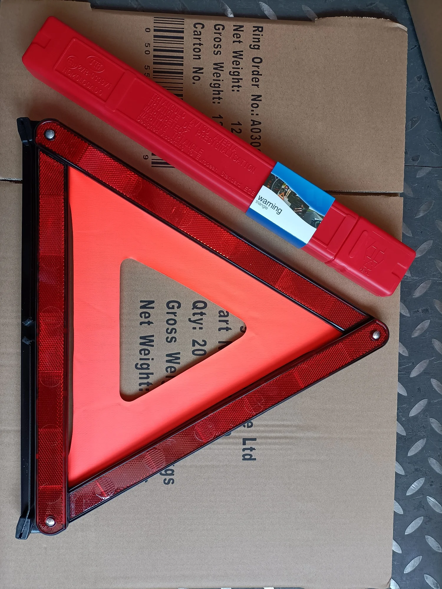 Light weight Safety reflector warning signs