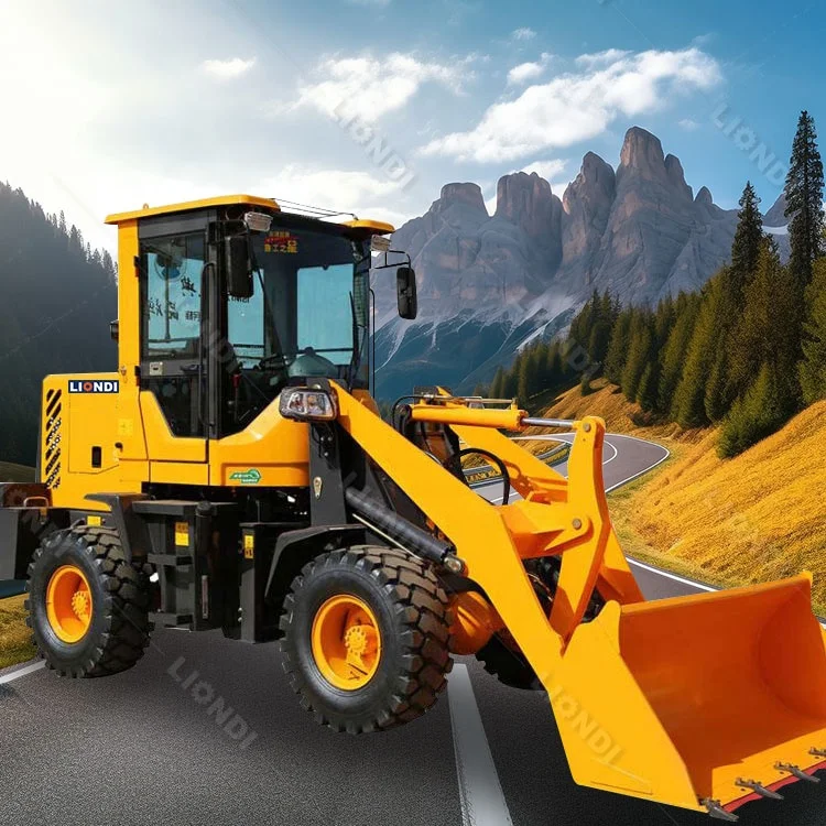 Liondi Heavy Duty Tractable Loader D938 Mini Wheel Loader Construction Equipment