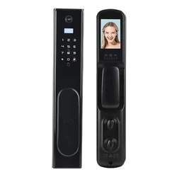 CAMAKT The newest Design Electronic Smart Lock with Camera, Video Doorbell Digital APPTUYA Door Lock with WiFi