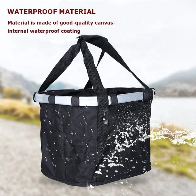  Складная маленькая переноска для домашних животных кошек/собак передняя велосипедная корзина быстросъемная легкая установка сумка горный велосипед