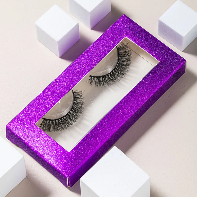 Cat Eye D Curl Korean Silk Full Strip Eyelashes Wholesale Russian Volume Lash Extension For Strip