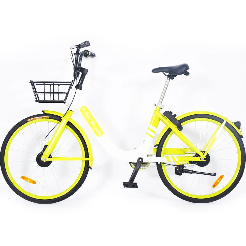 24&26Aluminum alloy high quality anti-theft rust stab-resistant tire smart lock OEM share bicycle public bike