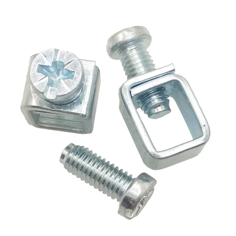 Combination pozi drive recess pan head terminal screw