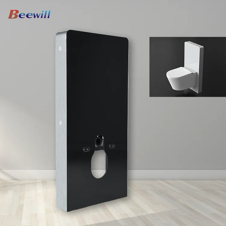 Hanging toilet dual flush concealed cistern wall hung toilet tanks wall mounted toilet tank