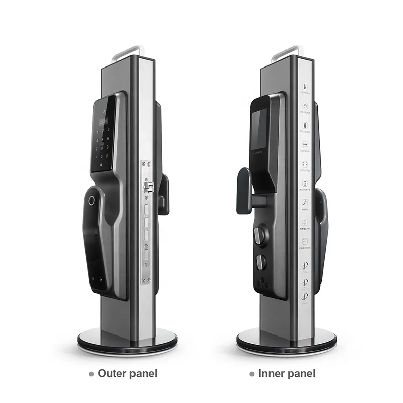 New Design Wholesale Price Outdoor tuya zigbee door lock Electronic Smart Door Lock with Camera