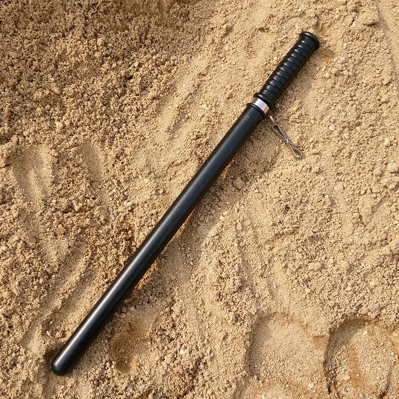 
60cm police anti riot baton tonfa baton PP material plastic baton 