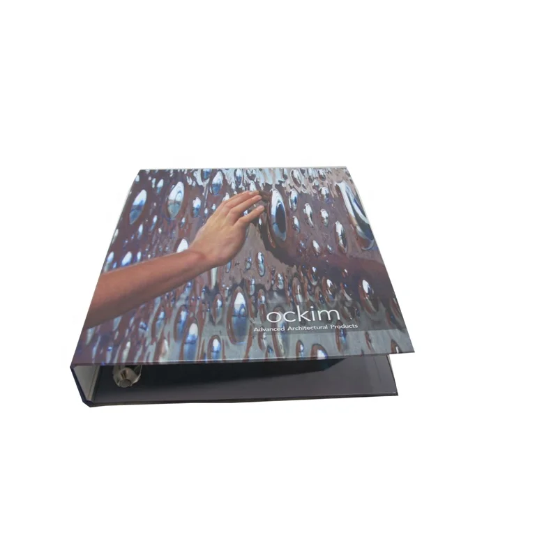 Custom Design Paper File A4 Or A5 Binding Ring Folders Printed