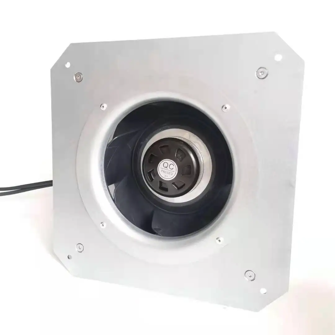 Ec Centrifugal Fan Replacement Ac 190mm Fan Brushless External Rotor Motor 2nd Generation Energy Saving 190mm 0-10v/pwm 2 Years