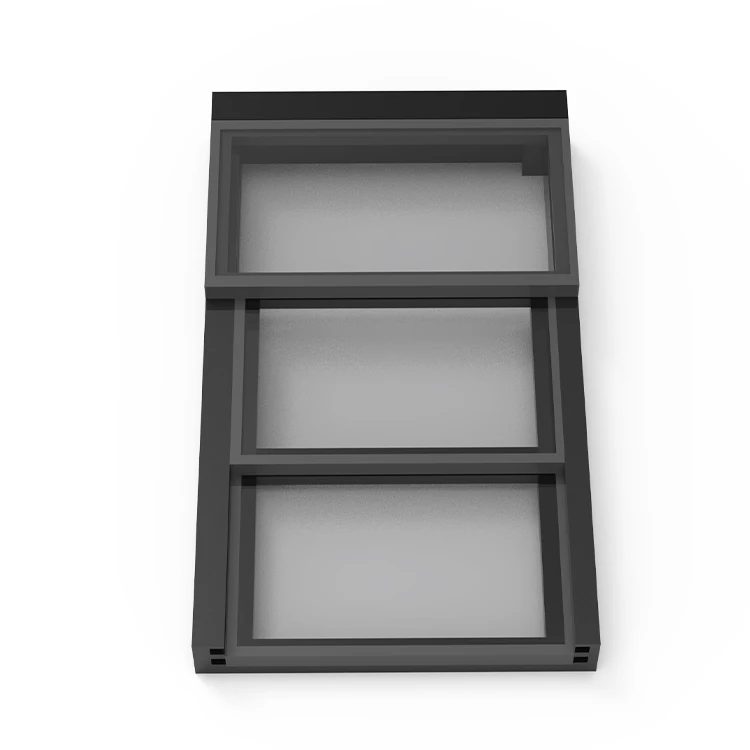 The exquisite Seal of the Sliding folding roof window hurricane resistant folding skylight with The attic