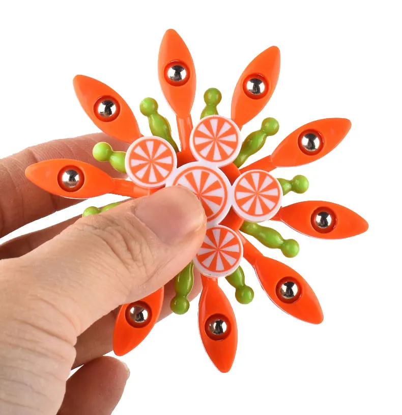 Fidget Spinner Toys exquisite Double Layer Fidget Spinners Toy Steel ball fingertip chiba rotary spiral Hand Toy Stress Reliever