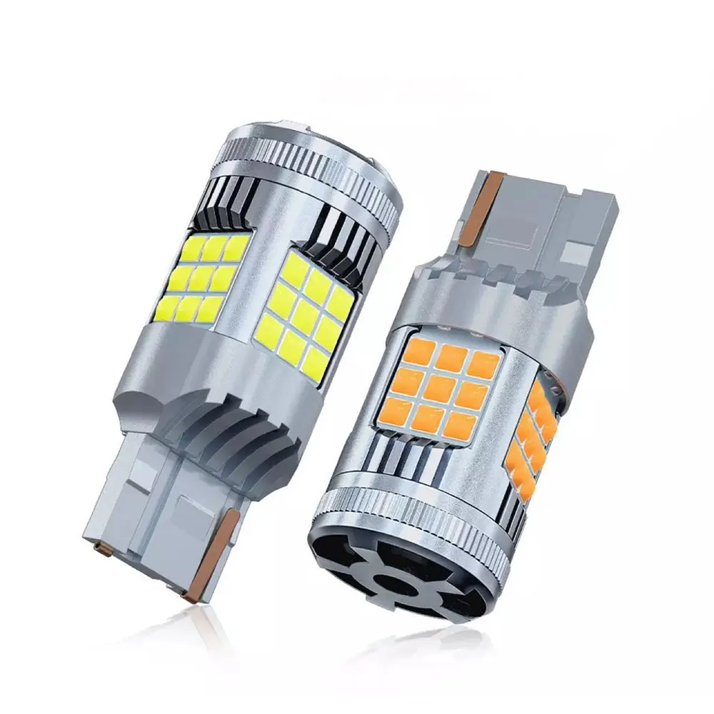 Super Bright 3030 36SMD Canbus 1156 Ba15s P21w Bau15s 1157 7440 T20 LED Bulb No Error With Fan Turn Signal Reverse Amber Light