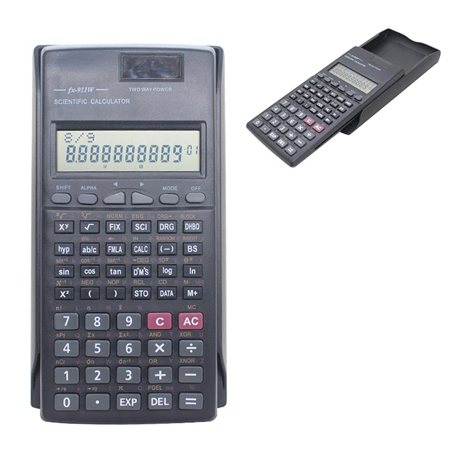 Cheap Function Calculator Custom Professional 240 Function Black Scientific Calculator