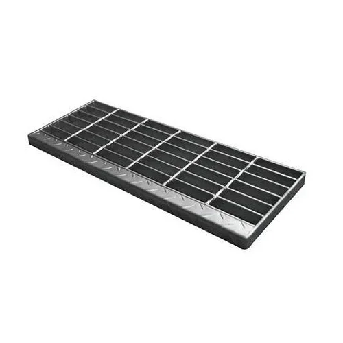 Grating Galvanized Metal Steps Steel Stair Tread