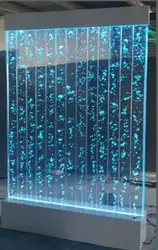 acrylic panel led water bubble fountain wall for home hotel bar decoration