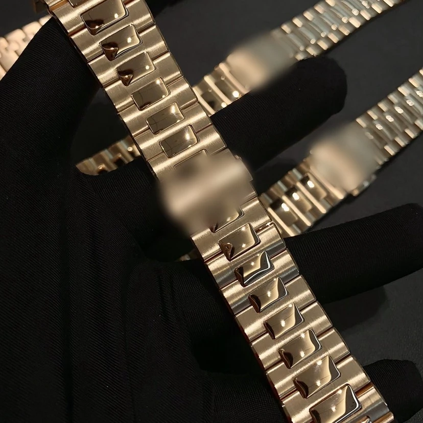 Popular AP Ro yal Oak 18K rose gold watch strap and bracelet suitable for AP26331 15400 15500 26240 watch accessories