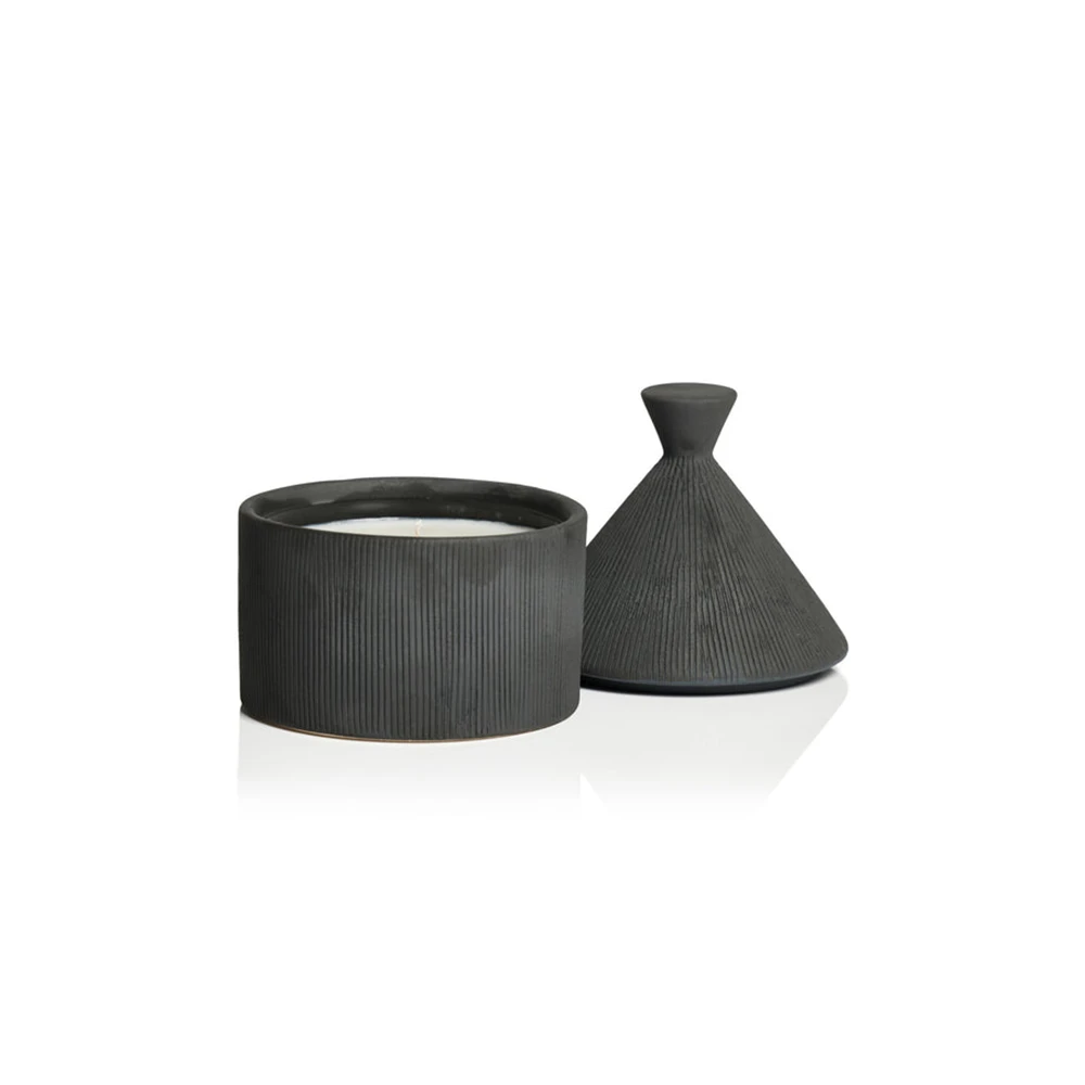Unique Luxury Stoneware Candle Jar Wholesale Custom Scented Candle Vessels Cups For Home Decoration