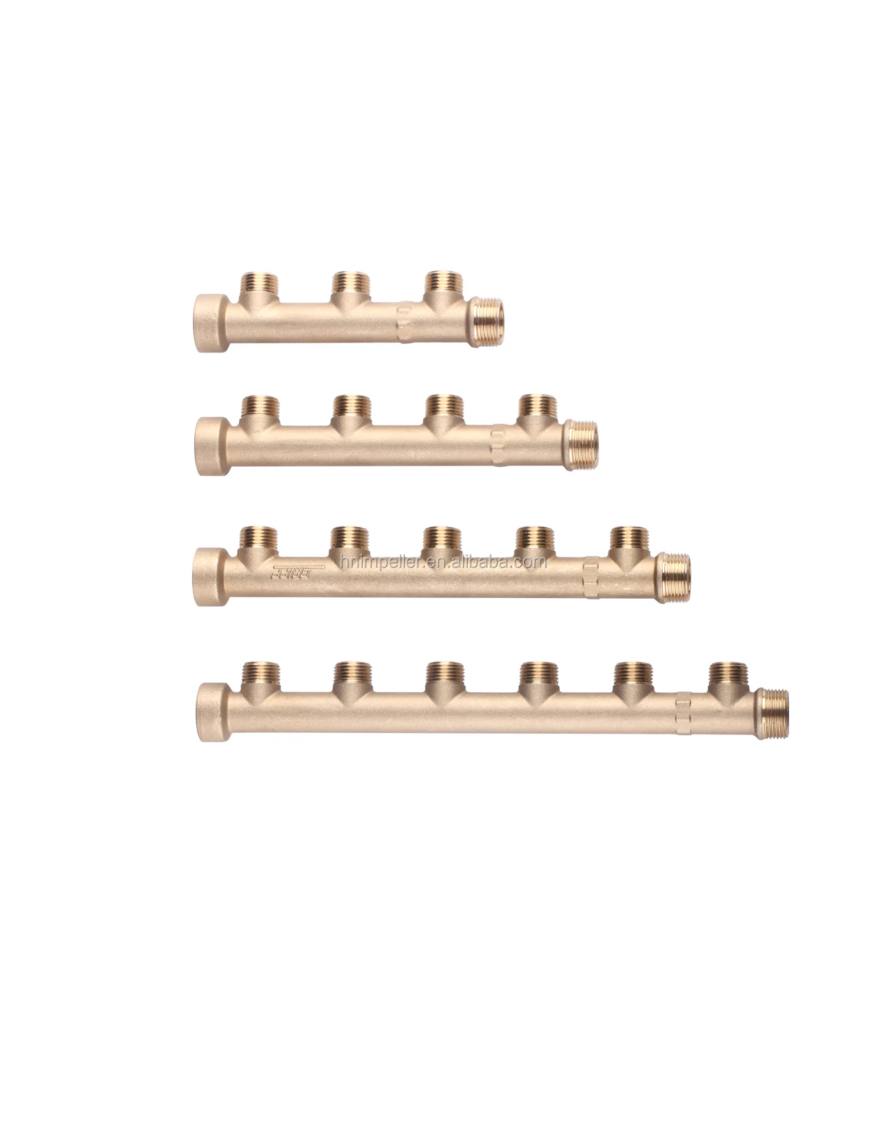
underfloor heating manifold/brass heating distribuidor 