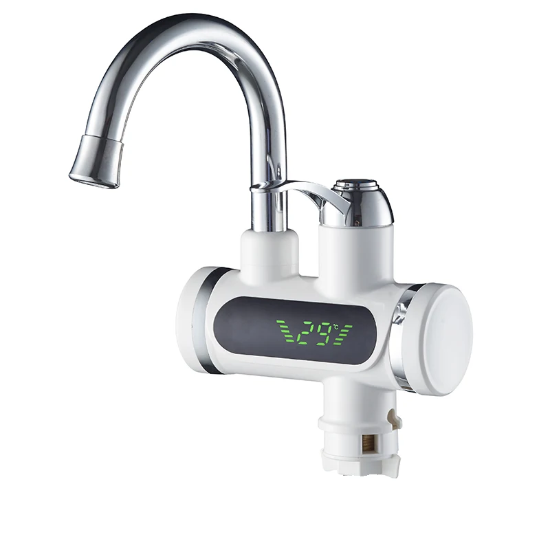 Современный новый дизайн мгновенный Электрический водонагреватель Faucet белый цвет мгновенный кран с горячей водой Электрический кран