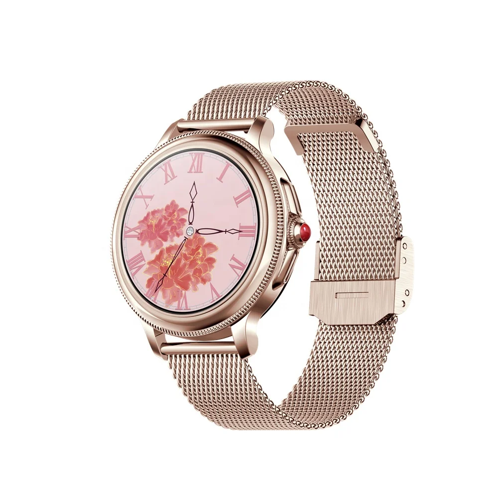 Custom reloj inteligente digital watches smart electronics sport fitness touch screen round smartwatch girls