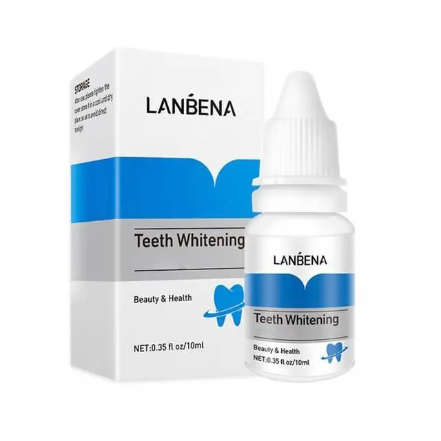 
10ml LANBENA Teeth Whitening Oral Hygiene Cleaning Remove Plaque Stain Tooth Brighten Liquid With 10pcs Cotton Swabs 10ml LANBENA Teeth Whitening Oral Hygiene Cleaning Remove Plaque Stain Tooth Brighten Liquid With 10pcs Cotton Swabs