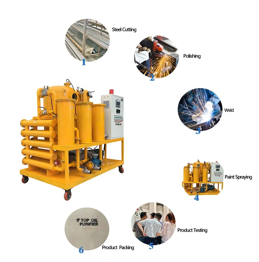 Factory Selling Transformer Plant High Voltage Oil Purifier Insulating Oil Filter