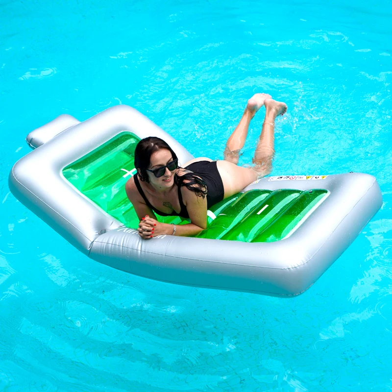 AirMyFun Inflatable Pool Floats Tube, Swimming Pool Lounge Raft, Summer Water Lounge Party Toy for Adults and Kids