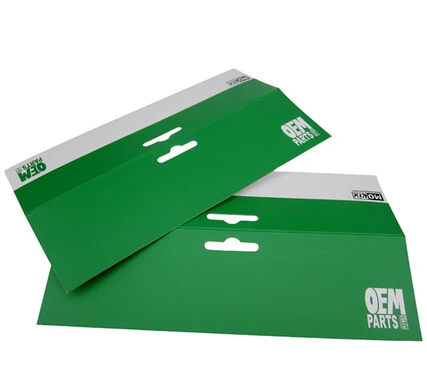 Custom packaging Paper Card/Colorful Paper Card Header hotel key card holder