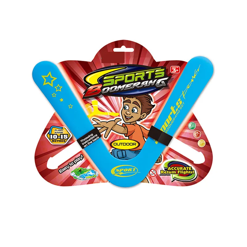 PREMIUM CUSTOM V SHAPE BOOMERANG FOR PROMOTION TOY PROMOTION FRISBEED KIDS OUTDOOR SPORT FUN