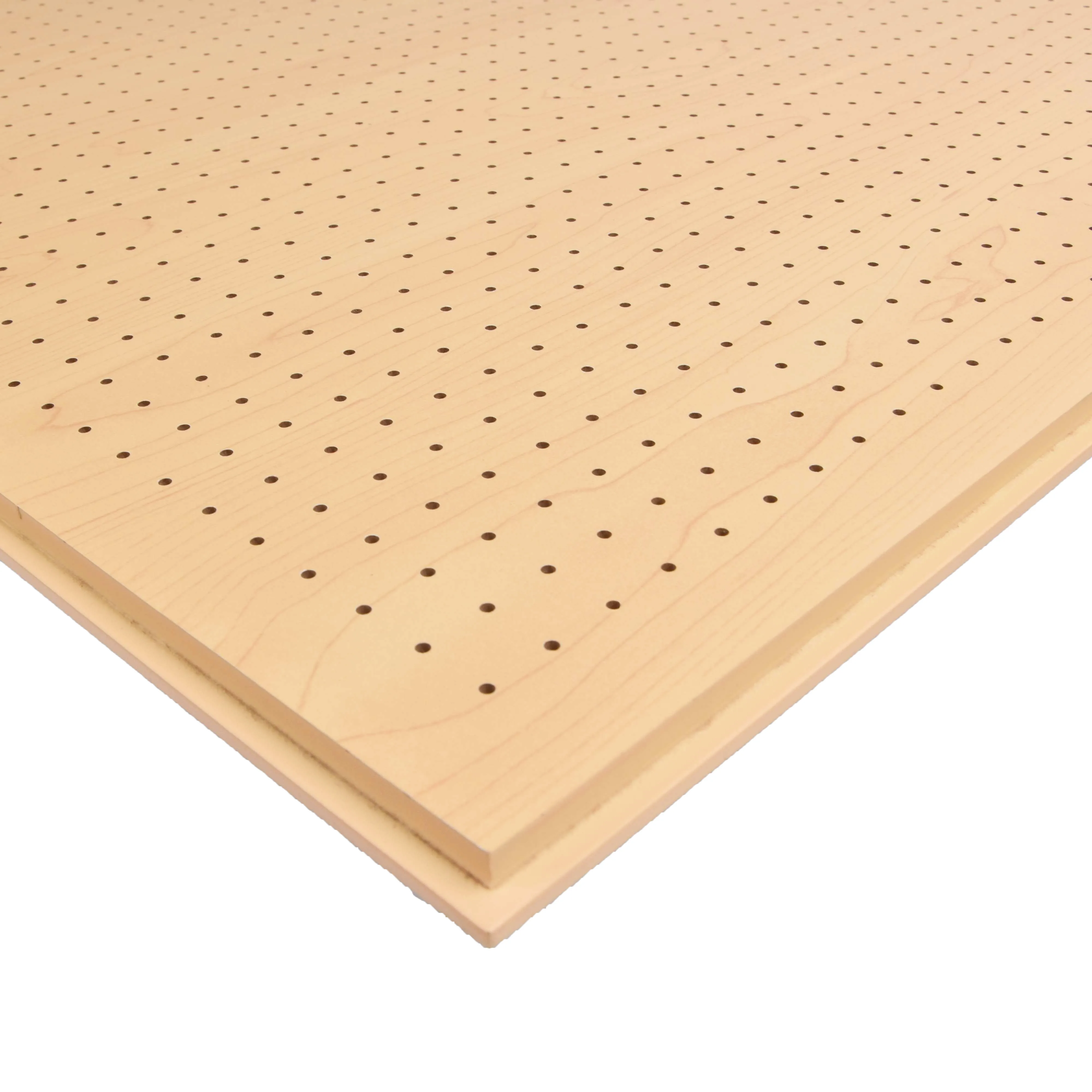 Sound Absorption Acoustic and Decorative  Perforated Acoustic Wood Ceiling