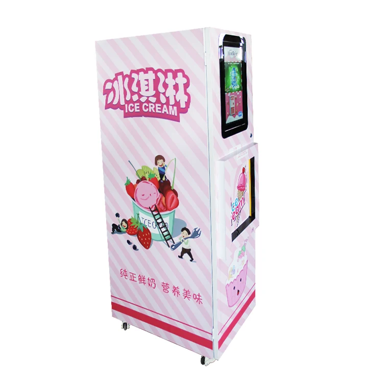 Self service ice cream vending machines  fully automatic