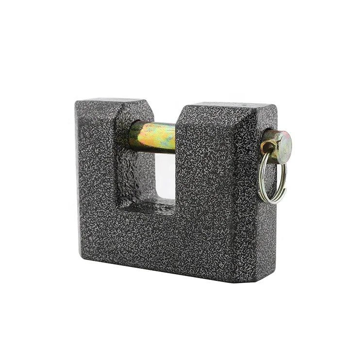 
Iron cast rectangular type padlock popular in Russia 