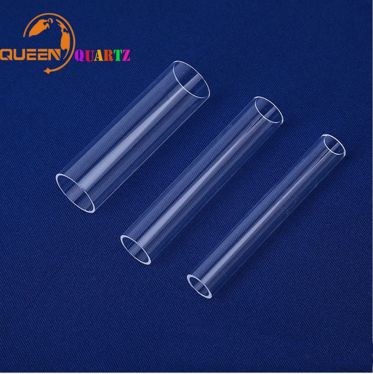 Specializing in the production of curved quartz tube Heat Resistant Quartz Glass Cylinder Fused Silica Transparent Quartz Tubes