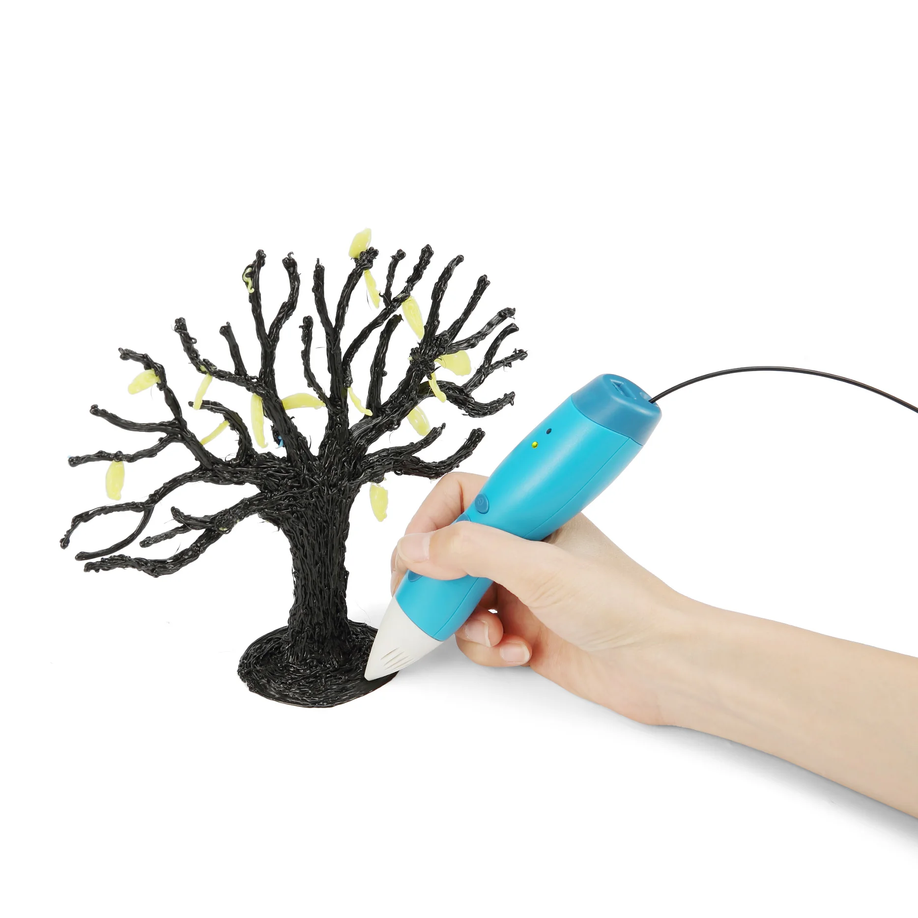 2020 direct manufacture abs pla plastic filament lcd screen new 3d drawing pen toy