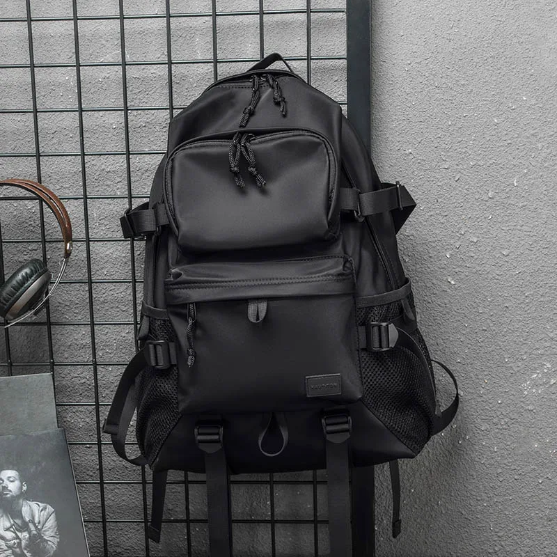 New Popular High Quality casual backpack Water-resistant Canvas School Backpack for students