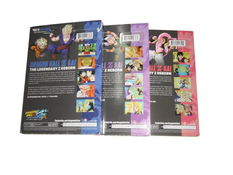 DRAGON BALL Z KAI Season 1-7 The Complete Series 28 Discs Factory Wholesale DVD Movies TV Series Cartoon Region 1 DVD Free Ship